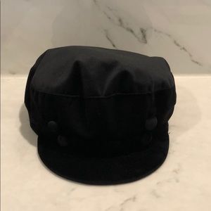 Black velvet Zara hat